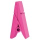 Pince pyramide fuchsia en bois les 12