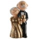 Figurine couple noces d'or