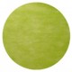 Sets de table ronds intissé vert 34 cm les 10