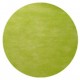 Set de table rond intissé vert 34 cm les 10