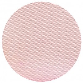 Rond de tulle à dragées rouge les 10