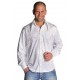 Déguisement chemise disco blanche à paillettes homme luxe