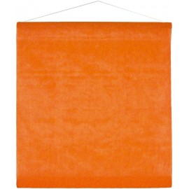 Tenture de salle intissé orange 8 M