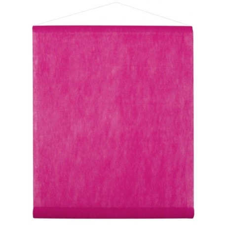 Tenture de salle fuchsia intissé 8 M