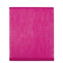 Tenture de salle fuchsia intissé 8 M