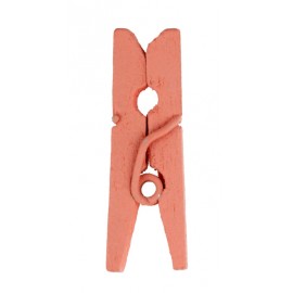 Mini pince en bois corail les 24