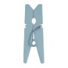 Mini pinces en bois bleu ciel les 24