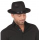 Chapeau borsalino noir adulte