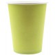 Gobelet carton vert anis les 10