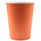 Gobelets carton orange les 10