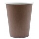 Gobelets carton chocolat les 10