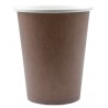 Gobelets carton chocolat les 10