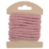 Cordon laine rose 4 mm x 3 M