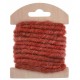 Cordon laine rouge 4 mm x 3 M