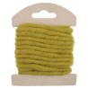 Cordon laine verte 4 mm x 3 M