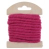Cordon laine fuchsia 4 mm x 3 M