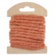 Cordon laine corail 4 mm x 3 M