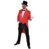 Déguisement queue de pie cabaret rouge homme luxe