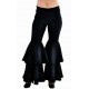 Déguisement pantalon disco noir femme luxe