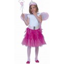 Déguisement jupe tulle fuchsia fille