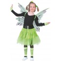 Déguisement jupe tulle vert fille