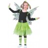 Déguisement jupe tulle vert fille