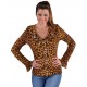 Déguisement blouse léopard femme luxe