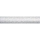 Chemin de table arabesque blanc argent intissé 10 M