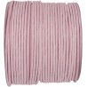 Cordon papier rose laitonné 20 M