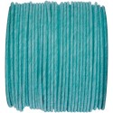 Cordon papier turquoise laitonné 20 M