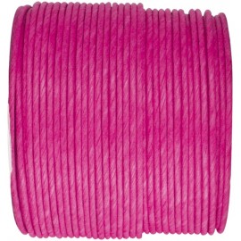 Cordon papier fuchsia laitonné 20 M