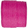Cordon papier fuchsia laitonné 20 M