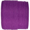 Cordon papier prune laitonné 20 M