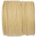 Cordon papier ivoire laitonné 20 M
