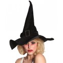 Chapeau sorcière noir femme Halloween