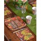 Serviette de table automne papier les 20