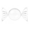 Boîtes à dragées Bonbon plexi transparent les 5