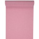 Chemin de table rose en tissu 5 M