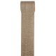 Ruban en toile de jute naturelle 70 mm x 5 M