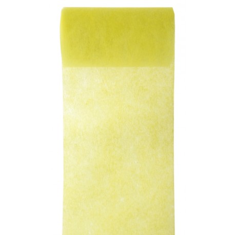 Ruban intissé jaune 10 cm x 10 M