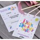 Cartes invitation joyeux anniversaire les 6
