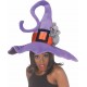 Chapeau sorcière violet femme Halloween
