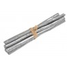 Fagots de bois argent déco 13 cm les 4