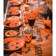 Gobelet carton citrouille Halloween les 10