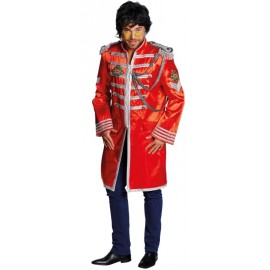 Déguisement Beatles Sgt. Pepper rouge homme