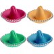 Marque-place chapeau mexicain Sombrero les 4