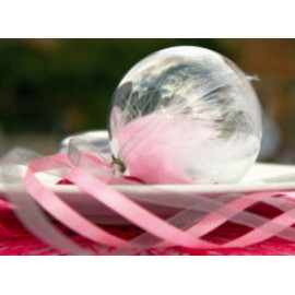 Boule transparente 5 cm boule plexi boule plastique 