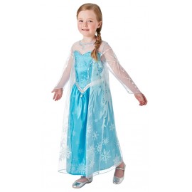 Déguisement Elsa Frozen La Reine des Neiges fille luxe