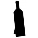 Marque-table ardoise bouteille de vin 29 cm
