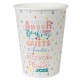 Gobelets carton entre amis les 10